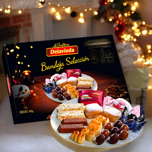 Christmas Sweets Selection DELAVIUDA 460g (Bandeja de Dulces de Navidad)
