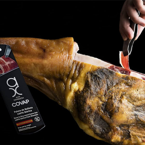Bone in Dry-cured Acorn-fed 100% COVAP 48 Months Iberico Pork Ham